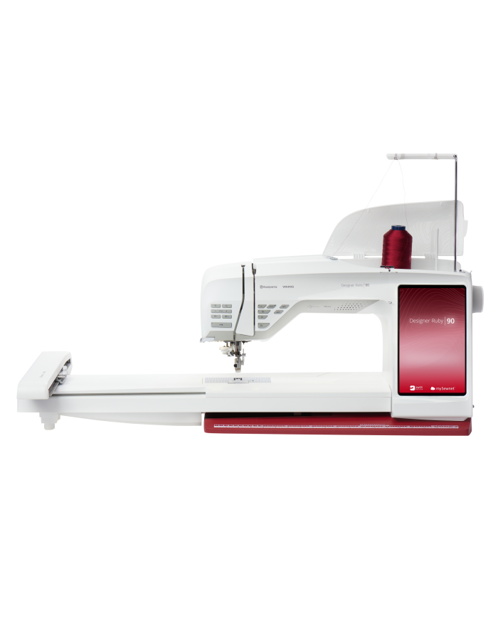 Cerchio In Metallo Per Ricamo 100x100 Mm Per Macchine Husqvarna Viking Designer, Con 4 Magneti - 5