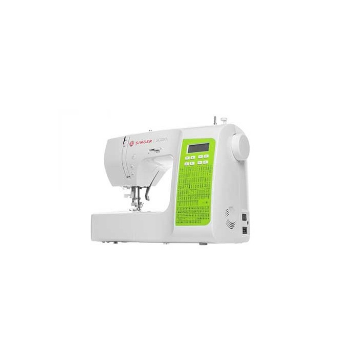 Singer SC220 Green Electronic Sewing Machine with Cutting Foot