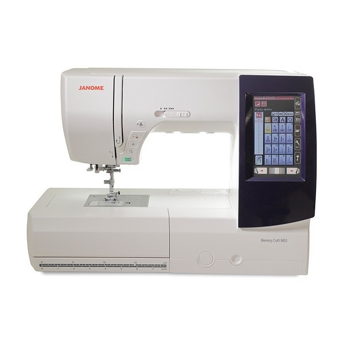 Janome Memory Craft 9850 Sewing and Embroidery Machine