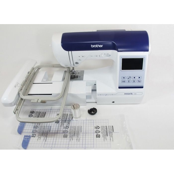 Sewing and embroidery machine Brother Innovis F480 + Double foot