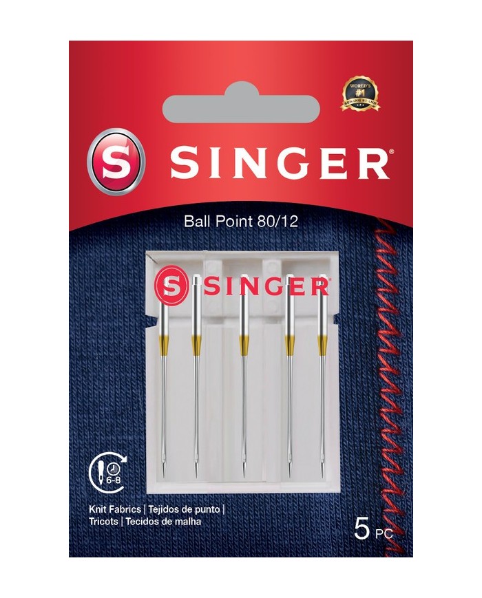 Set 9 Aghi Da Cucito Con Punta Arrotondata - Aghi Ricamo Grandi 5.2/6/7cm In Acciaio Inox Con Portaaghi - Foto 9