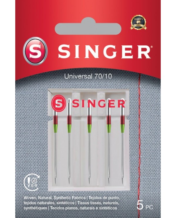 Universal twin ac Singer - Blister de 1 buc 2.5 mm 80/12 - 2500