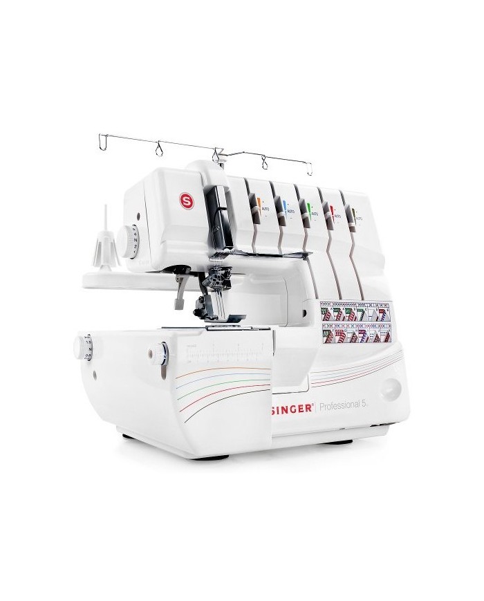 Singer Macchina Taglia E Cuci Professionale 5 Fili - Doppio Punto Copertura, Overlock Per Cucito - Foto 3