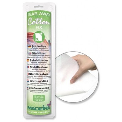 Pellon, Stick & Wash Away, Stabilizzatore Autoadesivo Idrosolubile per  Ricamo, al metro