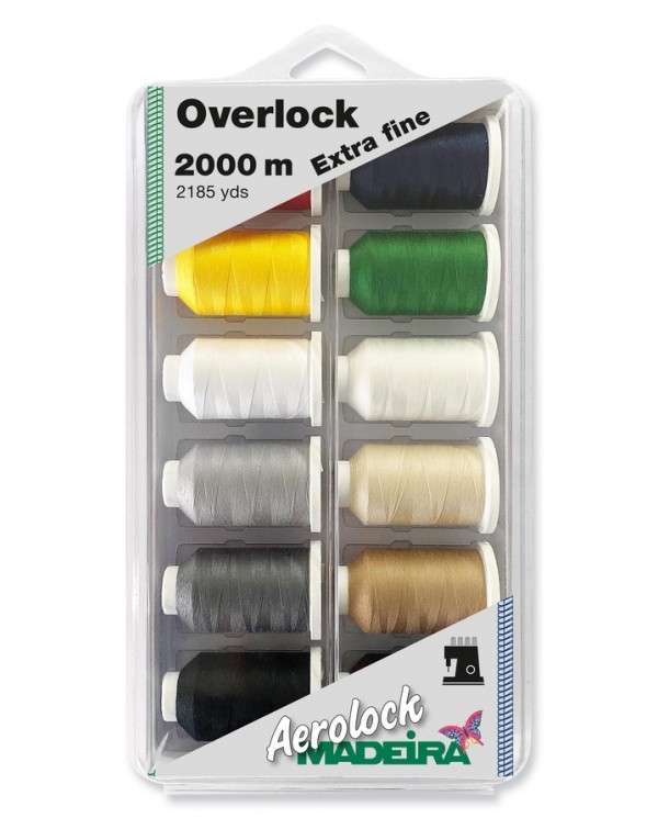 Filato Overlock Madeira Poliestere - Blu #8420, 2500m, Resistente E Flessibile