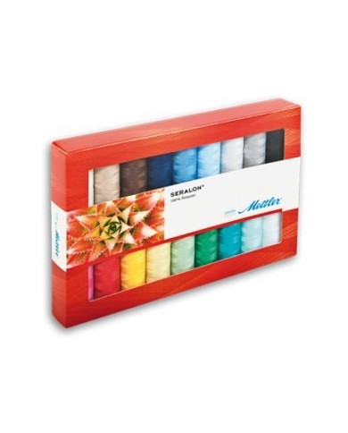 Kit 18 filati Amann Mettler Seralon Kit 18 filati Amann Mettler Seralon