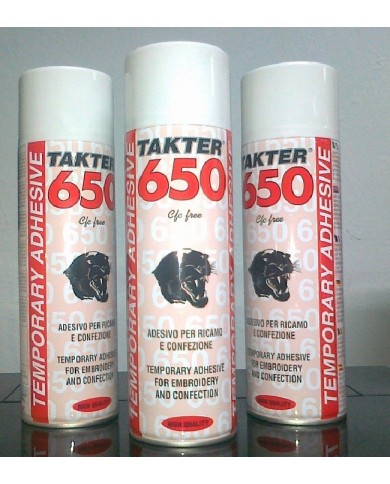 COLLA SPRAY TEMPORANEA 500ml TAKTER 650 COLLA SPRAY TEMPORANEA 500ml TAKTER 650