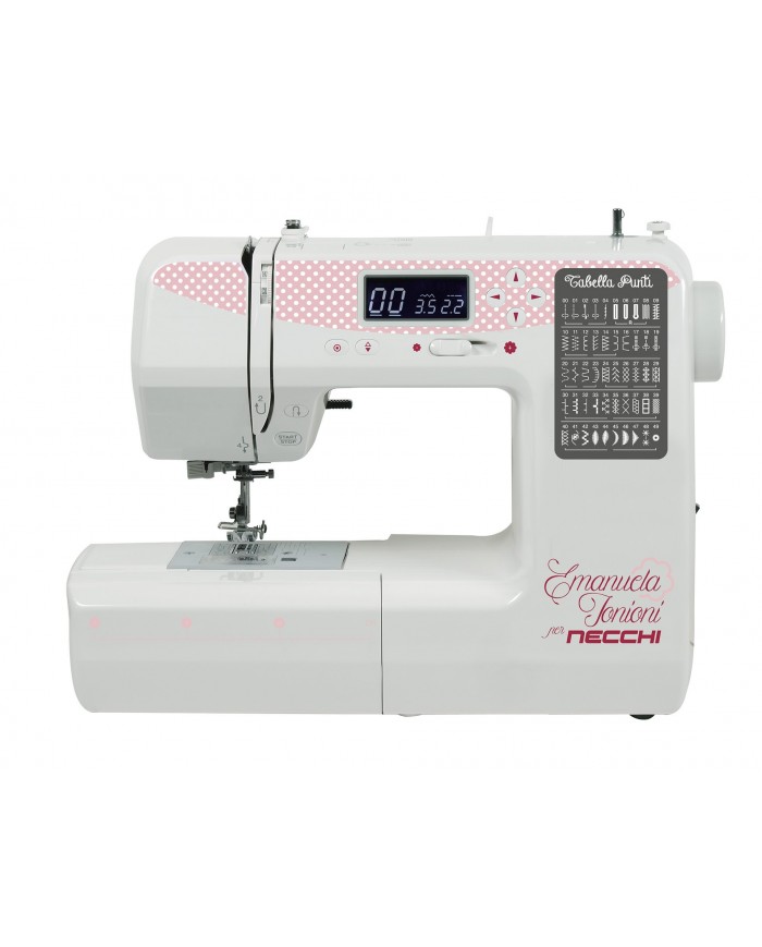 Macchina da cucire elettronica Necchi N510 edizione Zakka di Emanuela Tonioni Macchina da cucire elettronica Necchi N510 edizione Zakka di Emanuela Tonioni