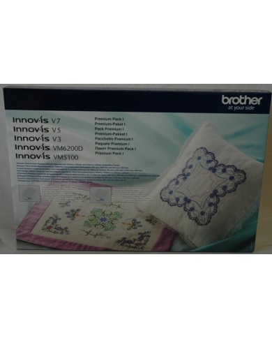 Aggiornamento per Brother innovis V7 V5 V3 Macchina per cucire e ricamo - Upgrade Kit Premium Pack 1 Aggiornamento per Brother innovis V7 V5 V3 Macchina per cucire e ricamo - Upgrade Kit Premium Pack 1
