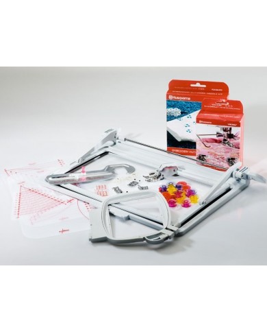 13 telai opzionali e tanti accessori - Husqvarna Viking Designer Topaz 40 13 telai opzionali e tanti accessori - Husqvarna Viking Designer Topaz 40