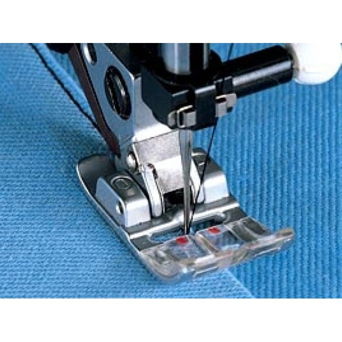 Piedino Trapunte Piedino Per Quilt Pfaff Trasparente 6mm - Con Sistema IDT Per Cuciture Precise Patchwork Trapunte