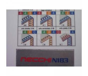 Taglia e Cuci Necchi N183 + 5 ANNI DI GARANZIA Taglia e Cuci Necchi N183 + 5 ANNI DI GARANZIA
